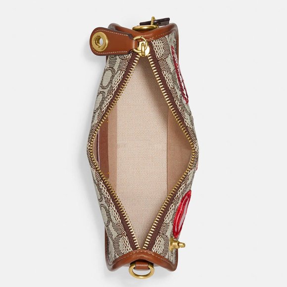 💋 Coach X Tom Wesselmann Swinger In Signature Textile Jacquard - Picture 7 of 15